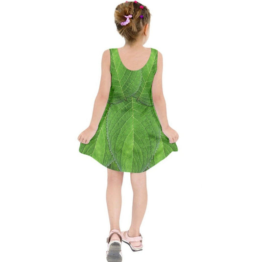 Kid's Tinker Bell Peter Pan Inspired Sleeveless Dress