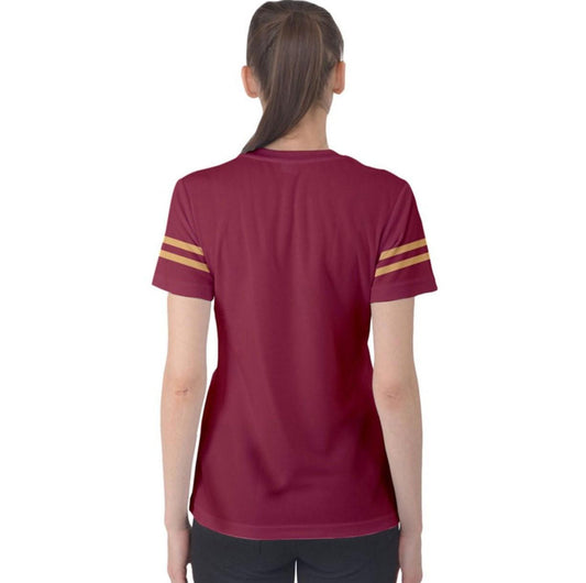 RUSH ORDER: Women's Tower of Terror Bellhop Inspired ATHLETIC Shirt