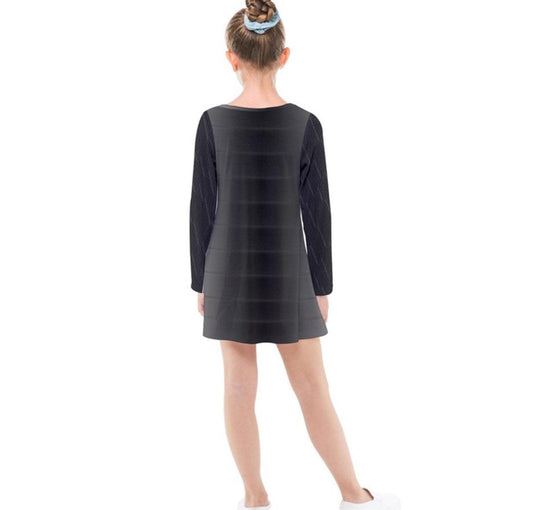 Kid's Edna Mode The Incredibles Inspired Long Sleeve Dress