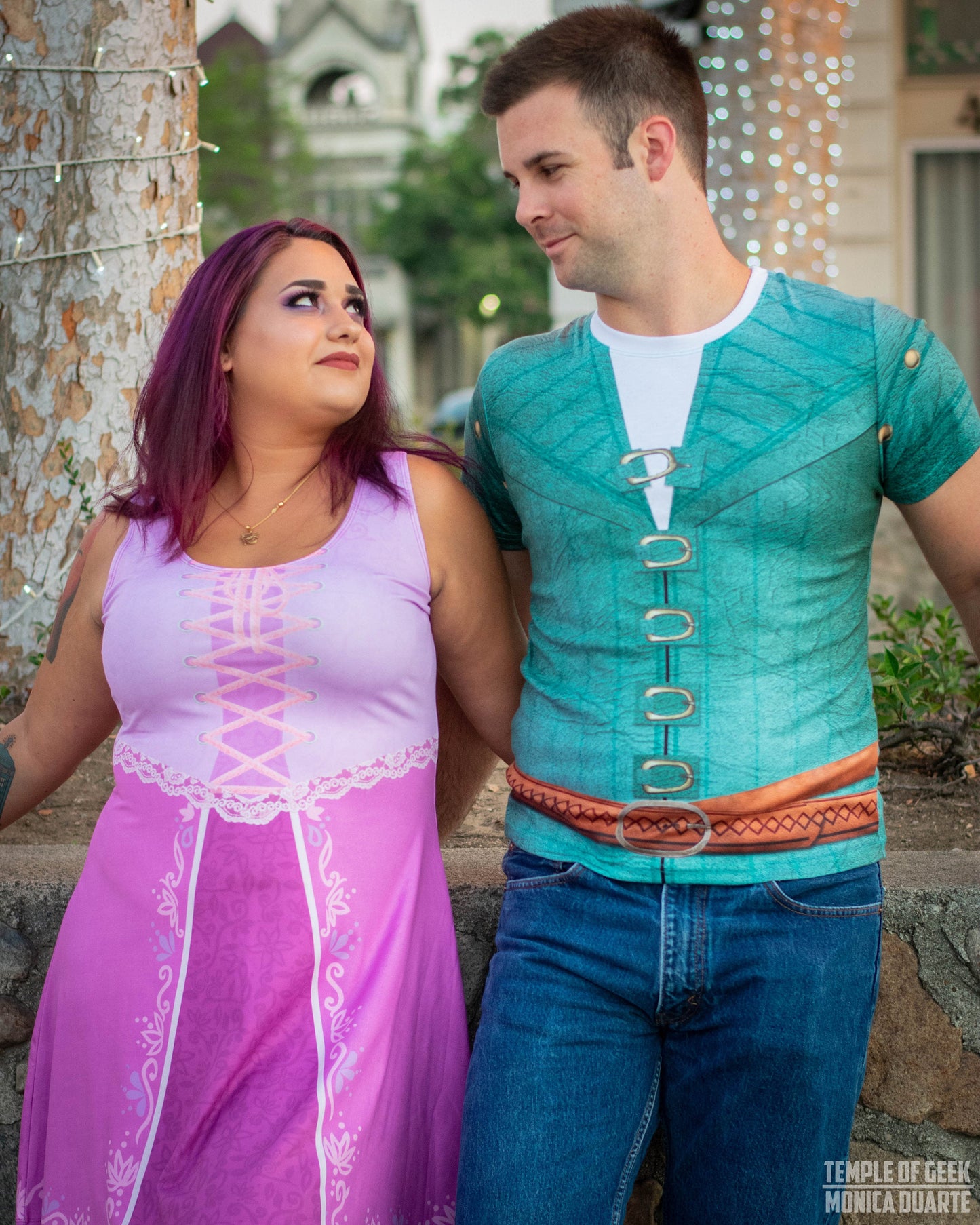 Rapunzel Tangled Inspired Sleeveless Dress