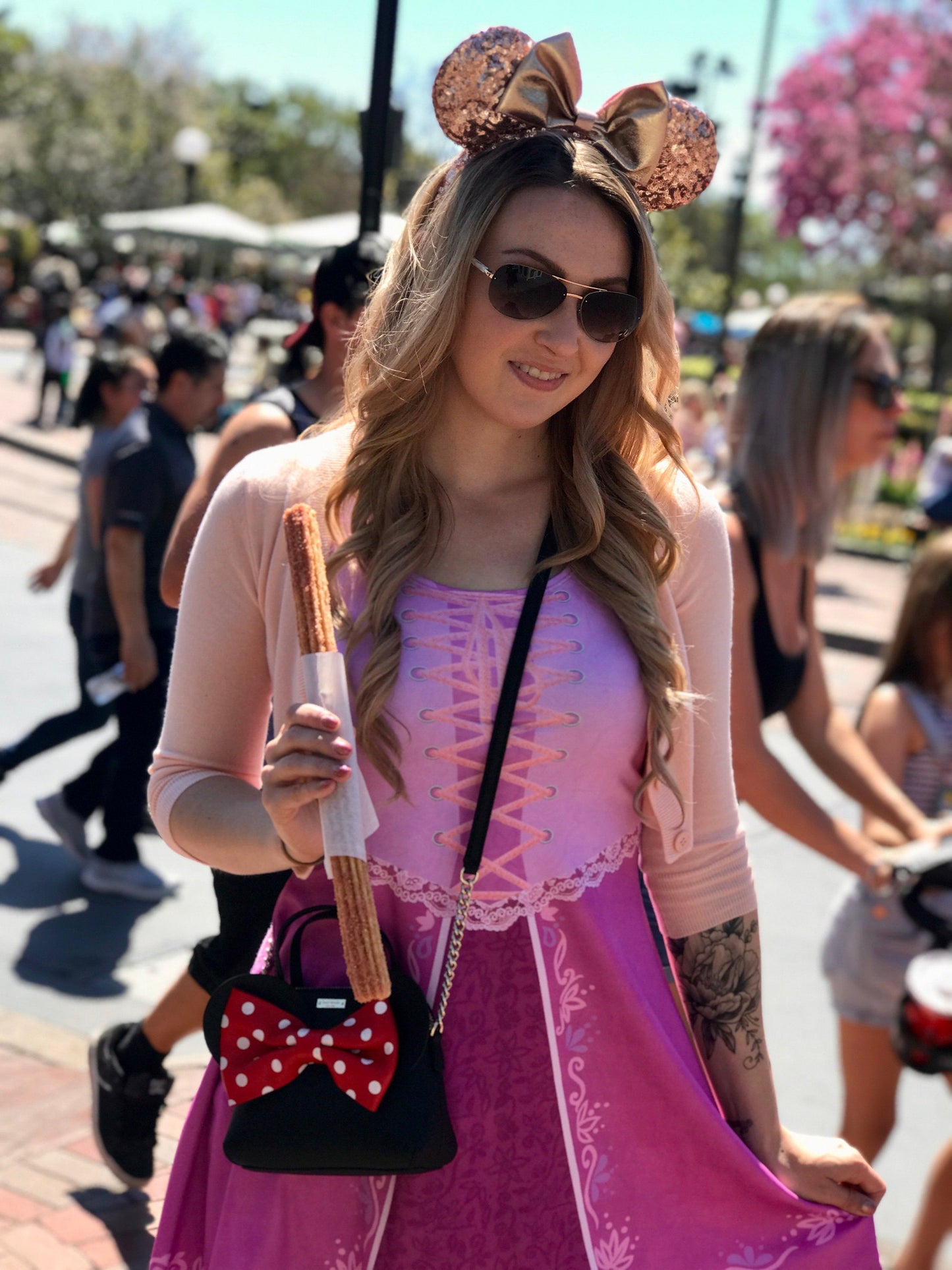 Rapunzel Tangled Inspired Sleeveless Dress