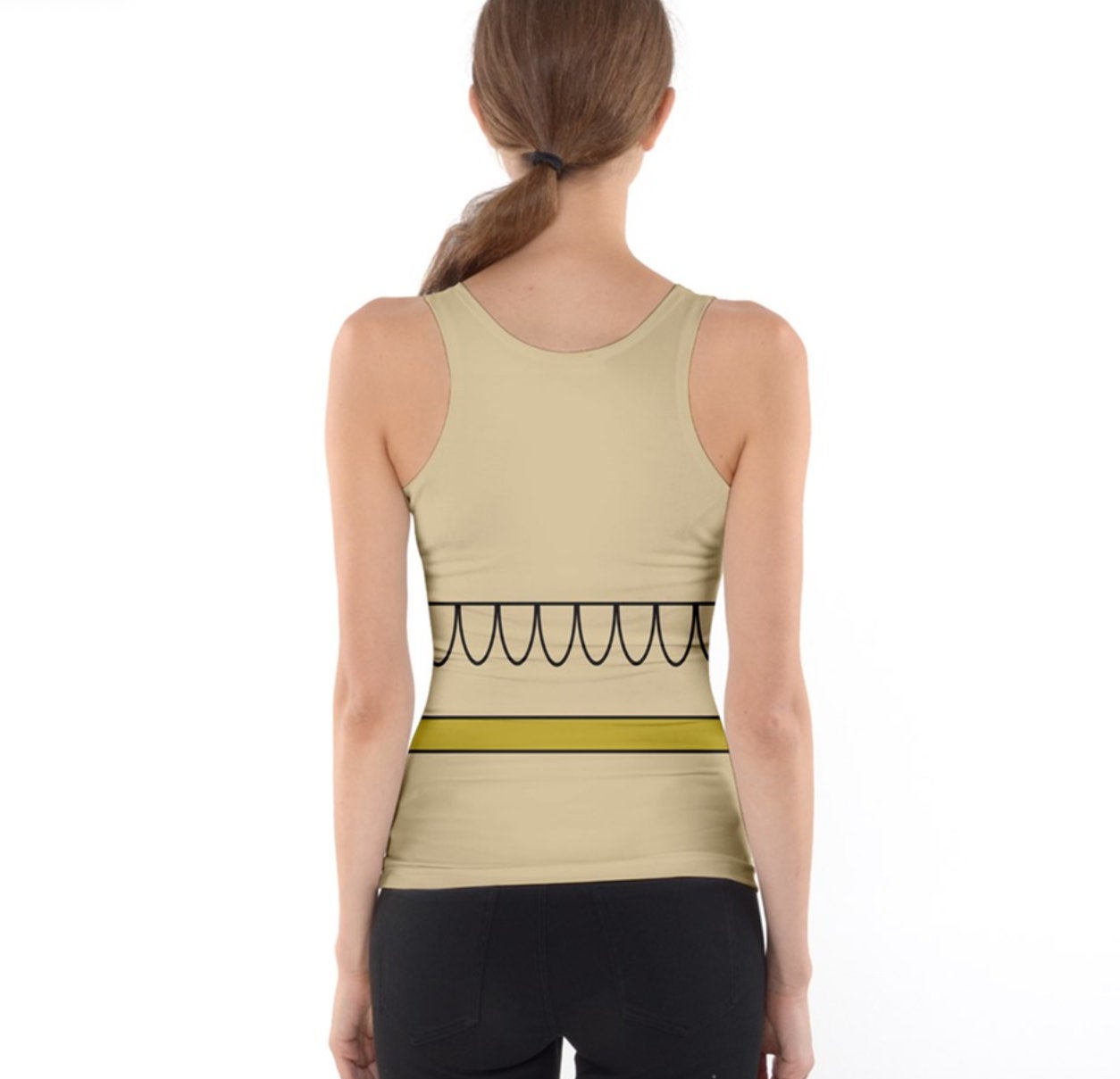 Women's Tiger Lily Peter Pan Inspired Tank Top