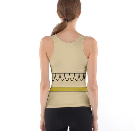 Women's Tiger Lily Peter Pan Inspired Tank Top