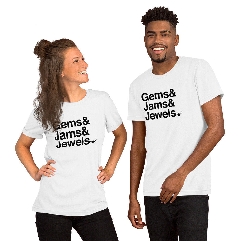 Aladdin Gems Jams Jewels Short-Sleeve Unisex T-Shirt