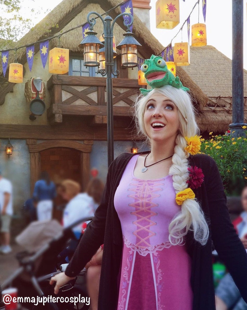 Rapunzel Tangled Inspired Sleeveless Dress