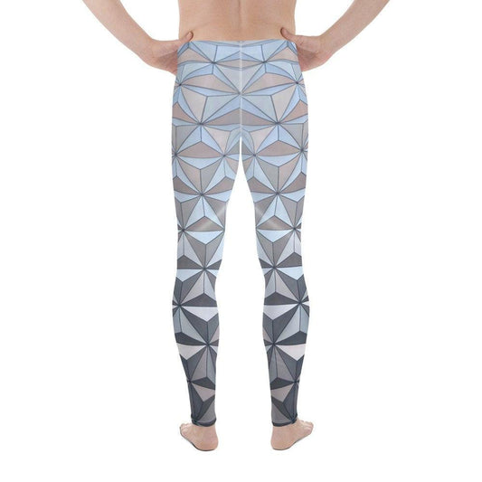 Men's Spaceship Earth Epcot Inspired Leggings