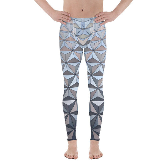 Men's Spaceship Earth Epcot Inspired Leggings