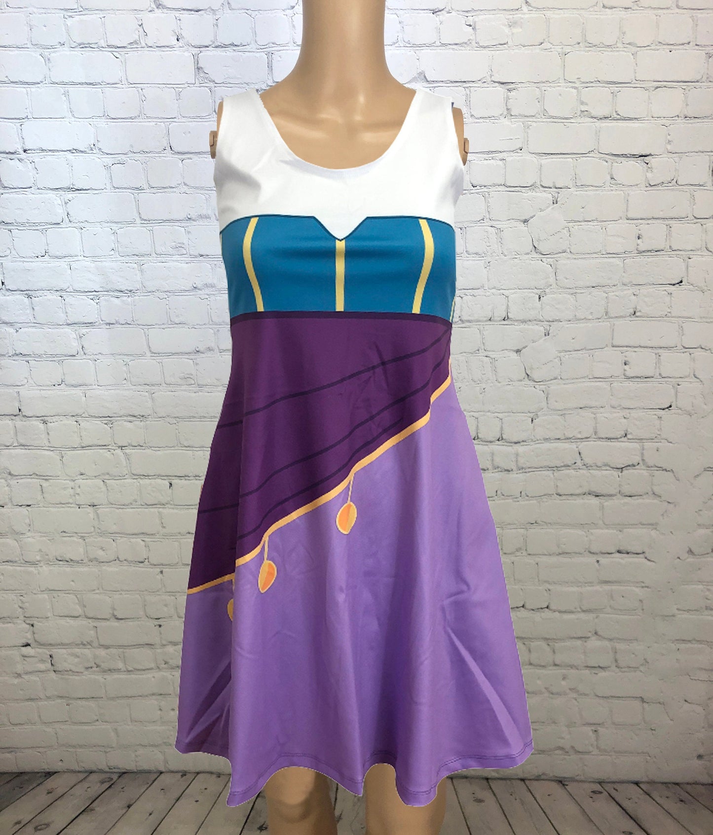 Esmeralda Hunchback of Notre Dame Inspired Sleeveless Dress
