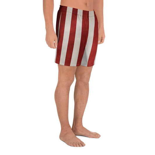 Men's Haunted Mansion Stretching Portrait Inspired Athletic Long Shorts