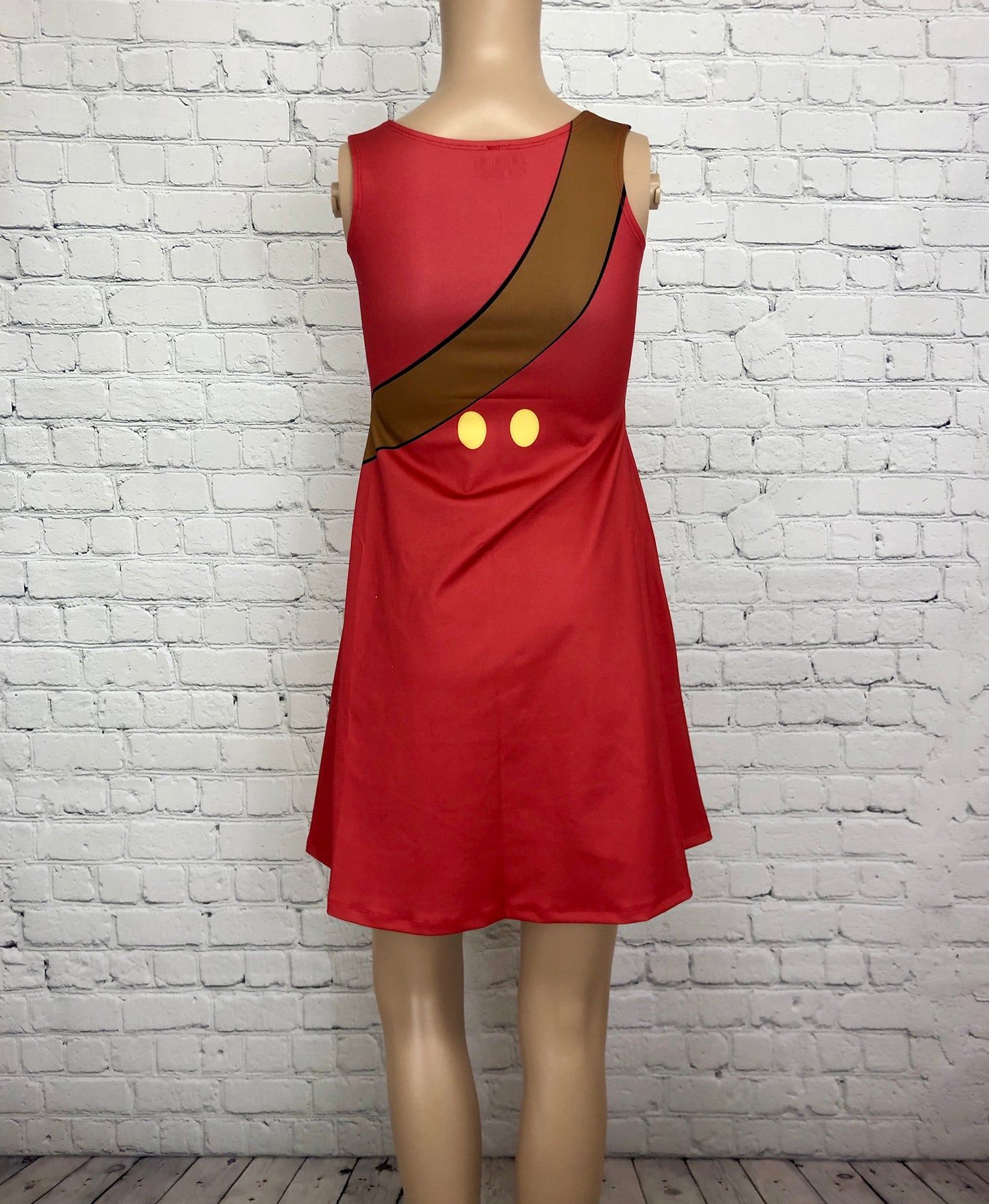 Captain Hook Peter Pan Inspired Sleeveless Dress