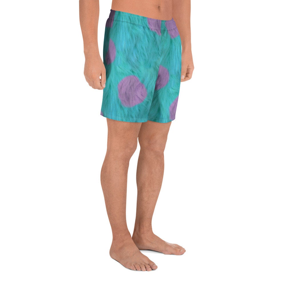 Men's Sulley Monsters Inc. Inspired Athletic Long Shorts