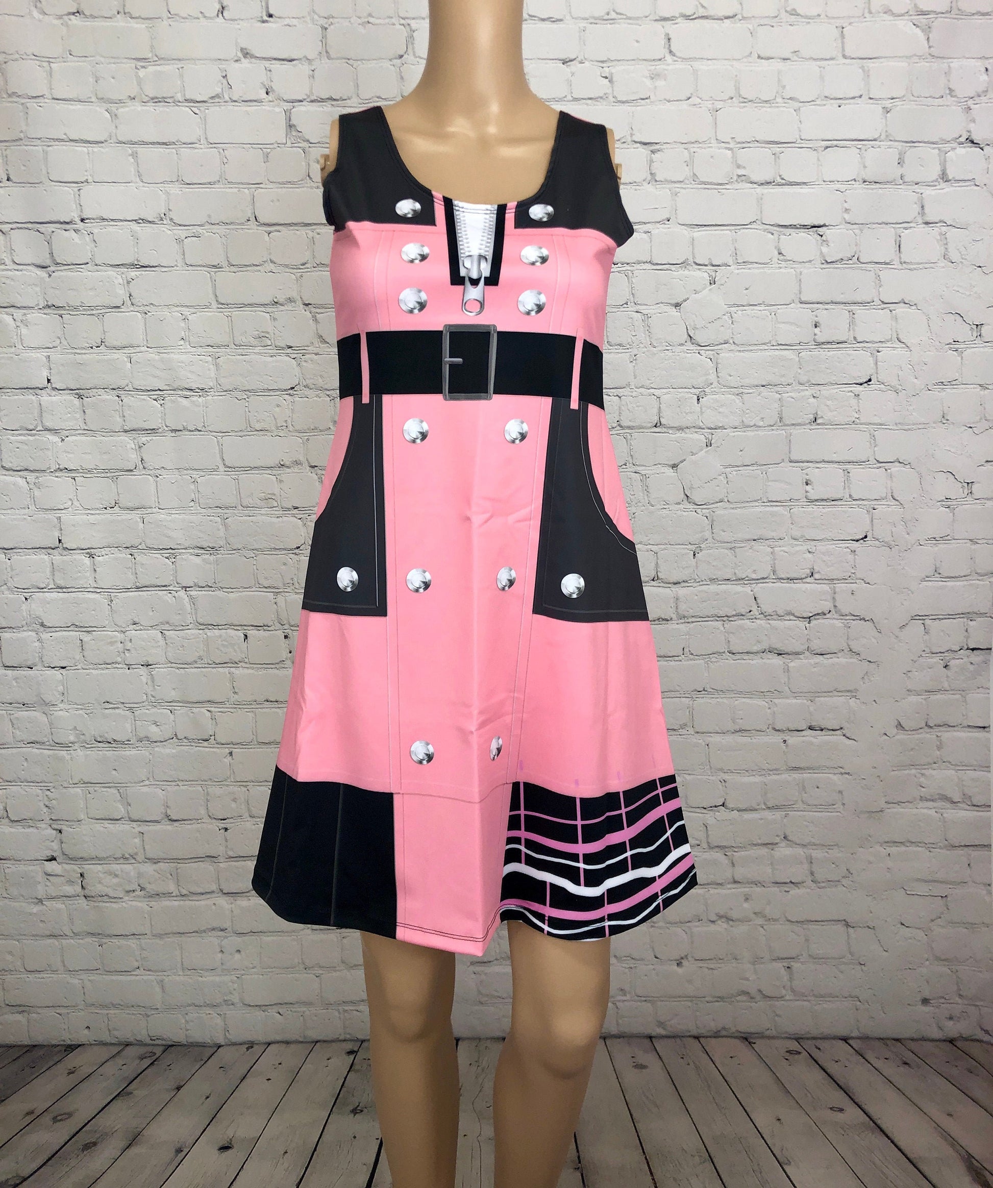 Kairi Kingdom Hearts 3 Inspired Sleeveless Dress
