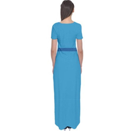 Alien Toy Story Inspired Short Sleeve Maxi Dress