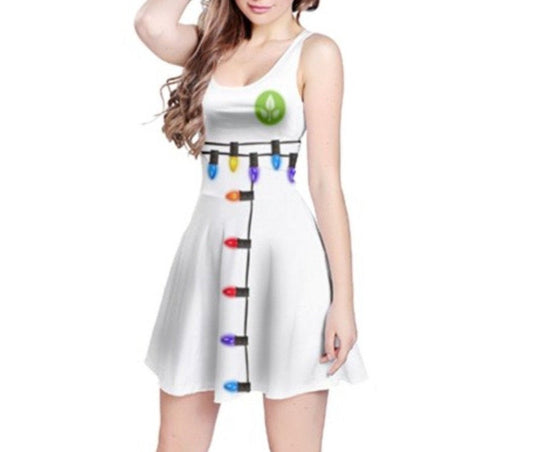 EVE WALL-E Inspired Sleeveless Dress