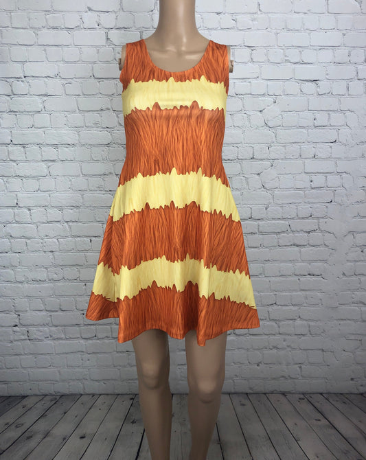 George Sanderson Monsters Inc Inspired Sleeveless Dress