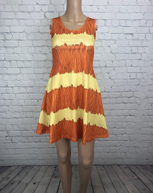 George Sanderson Monsters Inc Inspired Sleeveless Dress