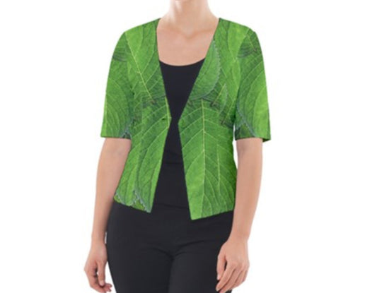 Tinker Bell Inspired Cropped Cardigan