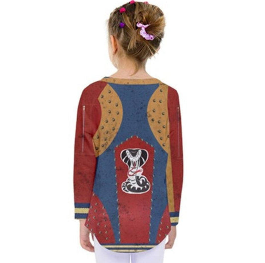 Kid's Jay Descendants Inspired Long Sleeve Shirt