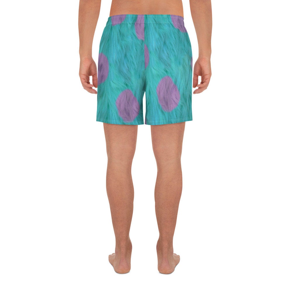 Men's Sulley Monsters Inc. Inspired Athletic Long Shorts