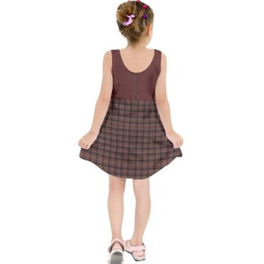 Kid's Mary Sanderson Hocus Pocus Inspired Sleeveless Dress