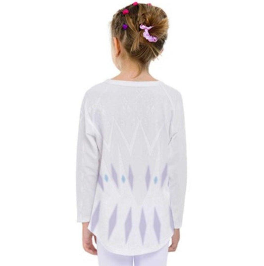 Kid's Elsa Elements Frozen 2 Inspired Long Sleeve Shirt