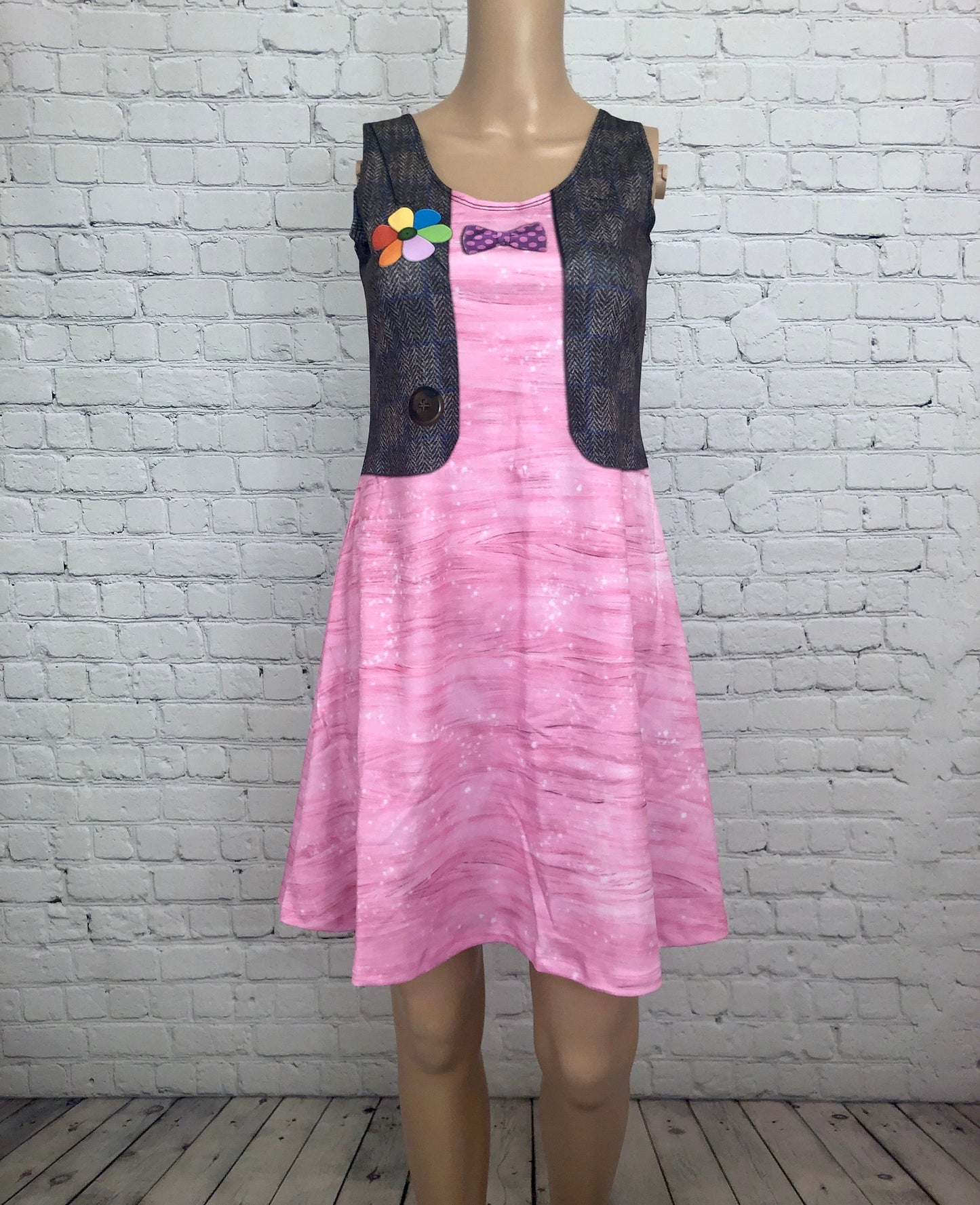 Bing Bong Inside Out Inspired Sleeveless Dress