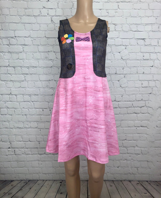 Bing Bong Inside Out Inspired Sleeveless Dress