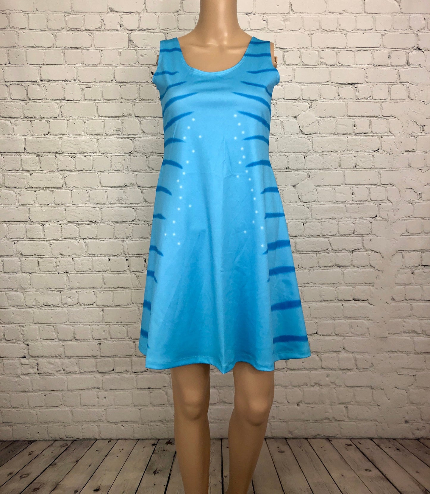 Na'vi Avatar Inspired Sleeveless Dress