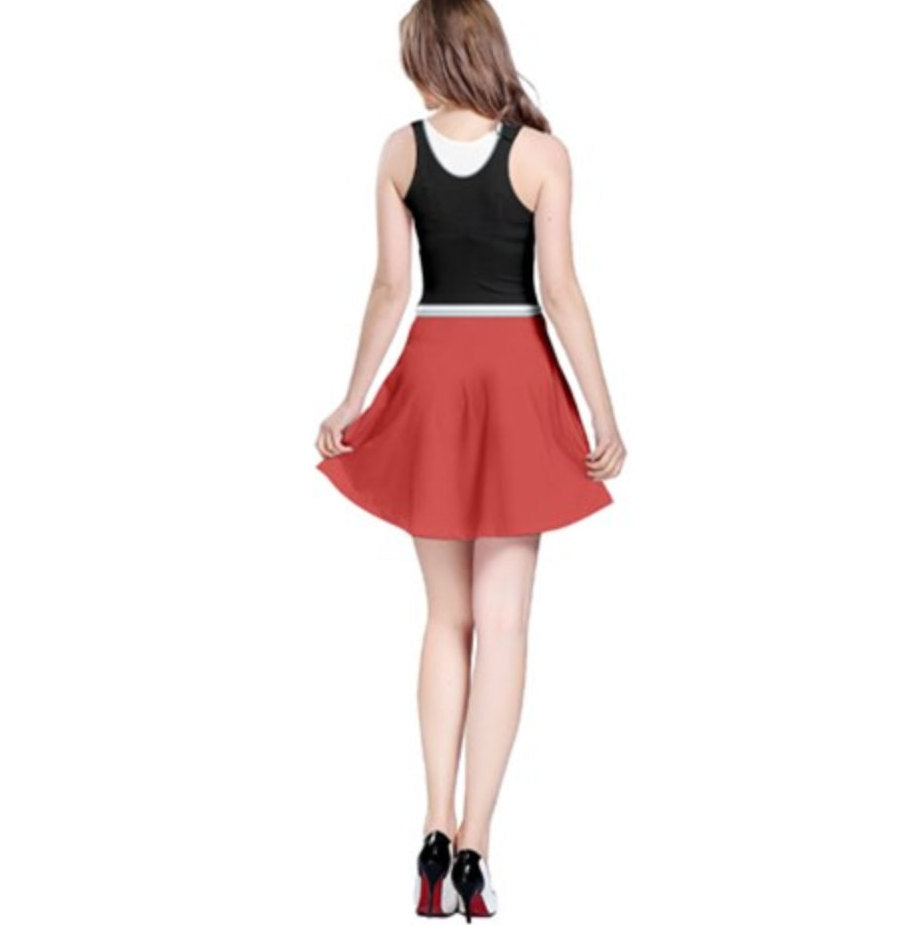 Pinocchio Inspired Sleeveless Dress