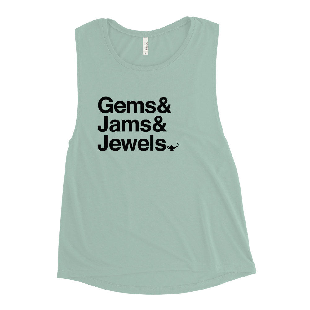 Aladdin Gems Jams Jewels Ladies’ Muscle Tank