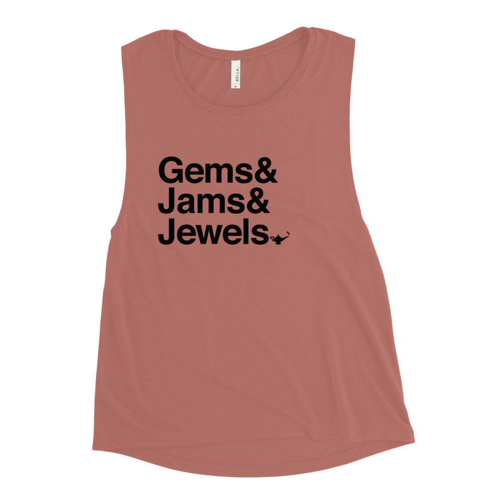 Aladdin Gems Jams Jewels Ladies’ Muscle Tank