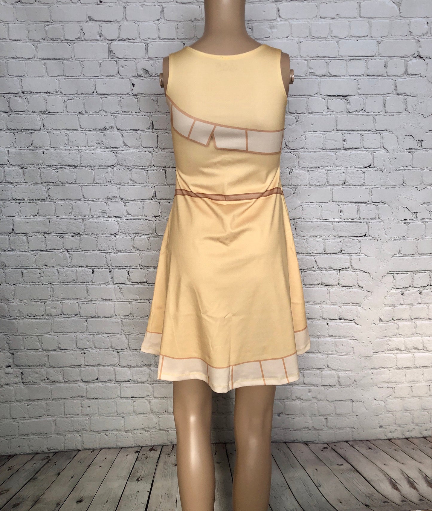 Pocahontas Inspired Sleeveless Dress