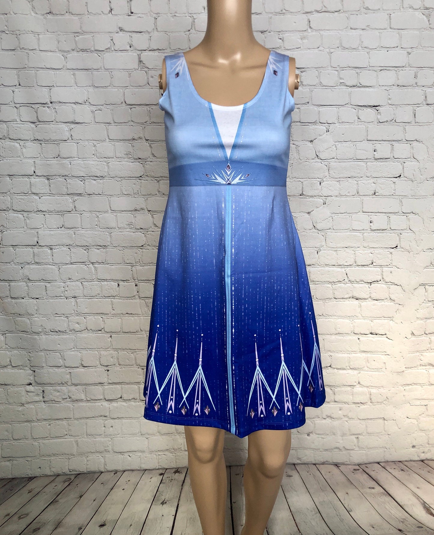 Elsa Frozen 2 Inspired Sleeveless Dress