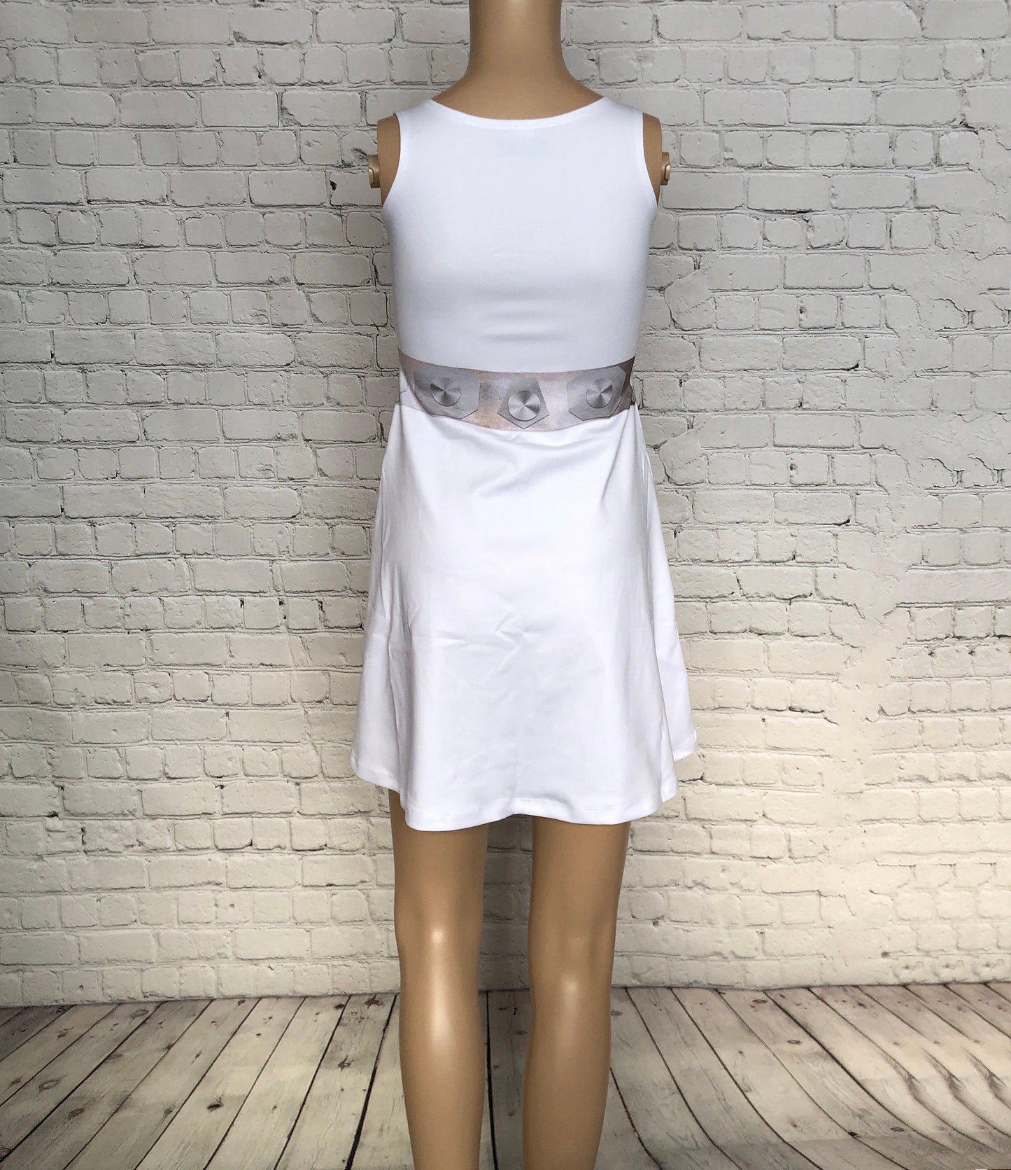 Princess Leia Star Wars Inspired Sleeveless Dress