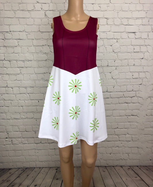 Haunted Mansion Tightrope Walker Inspired Sleeveless Dress