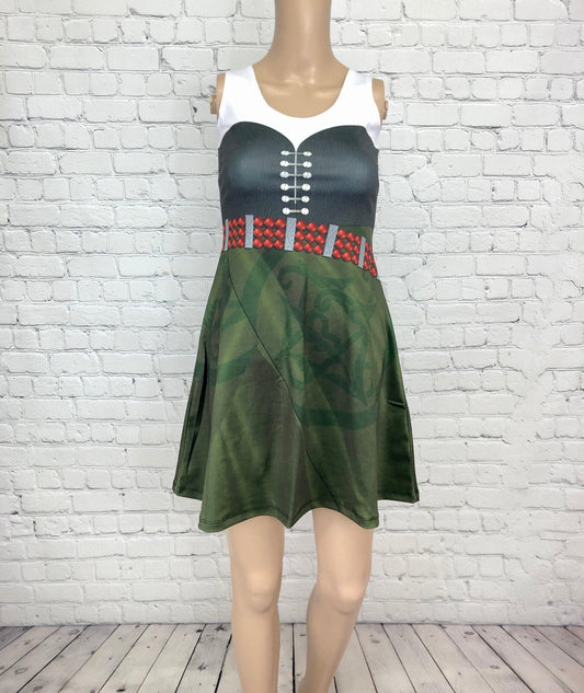 Zarina The Pirate Fairy Inspired Sleeveless Dress
