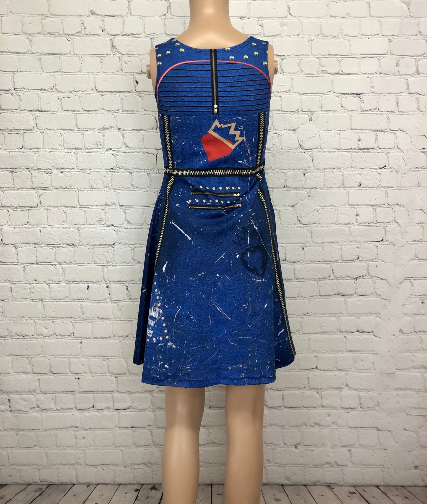 Evie Descendants Inspired Sleeveless Dress