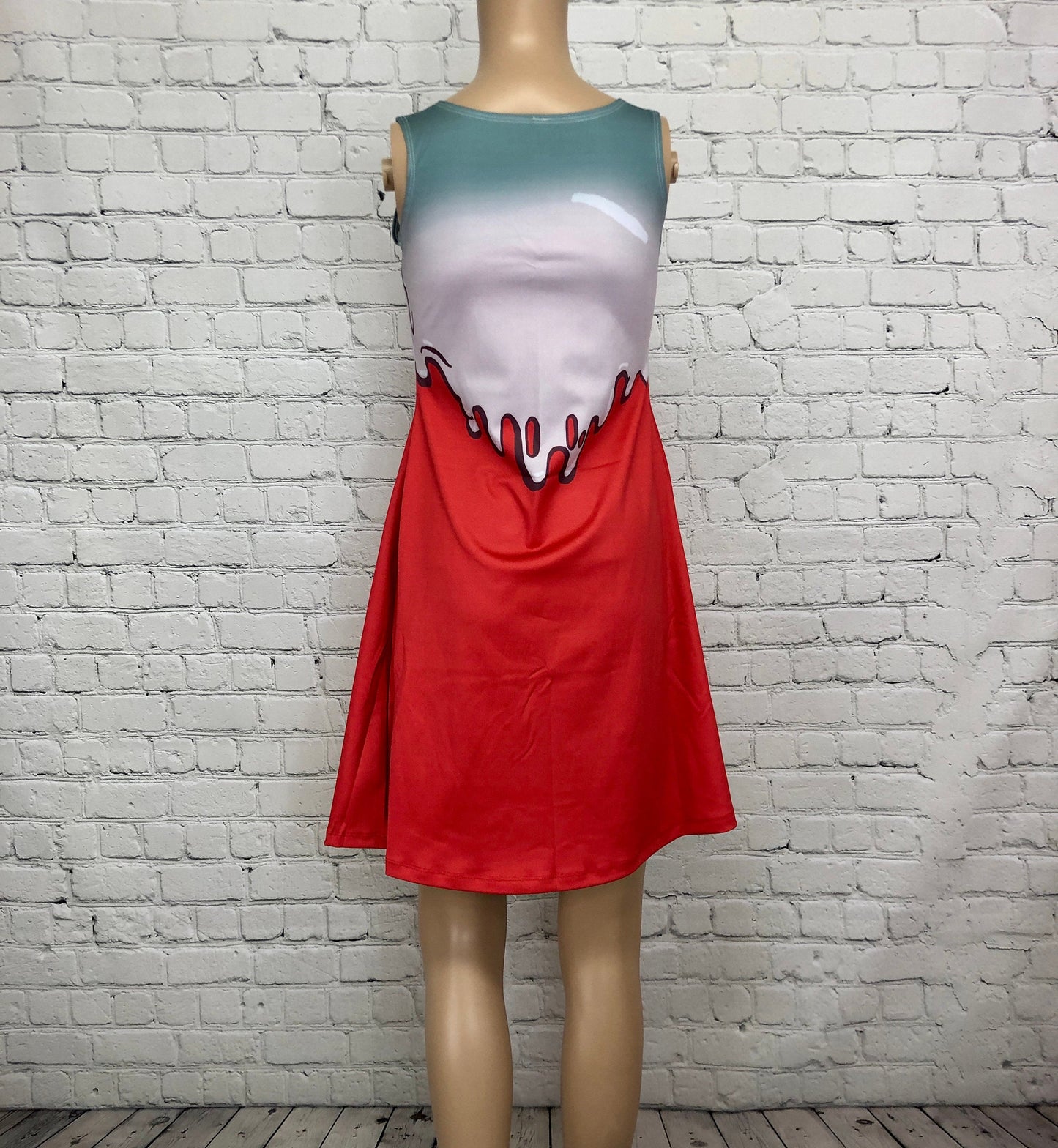 Poison Apple Snow White Inspired Sleeveless Dress