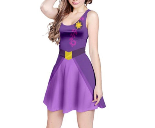 Rapunzel Tangled The Series Season 3 Inspired Sleeveless Dress