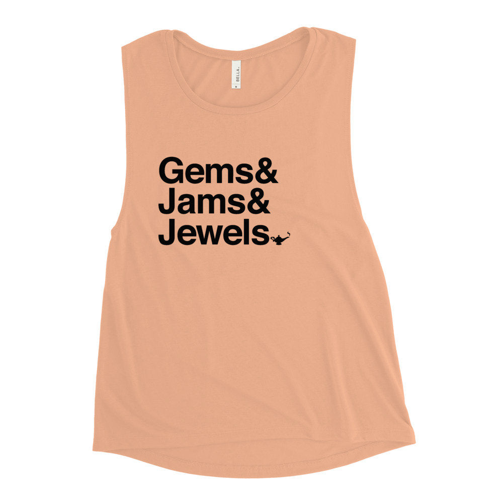 Aladdin Gems Jams Jewels Ladies’ Muscle Tank