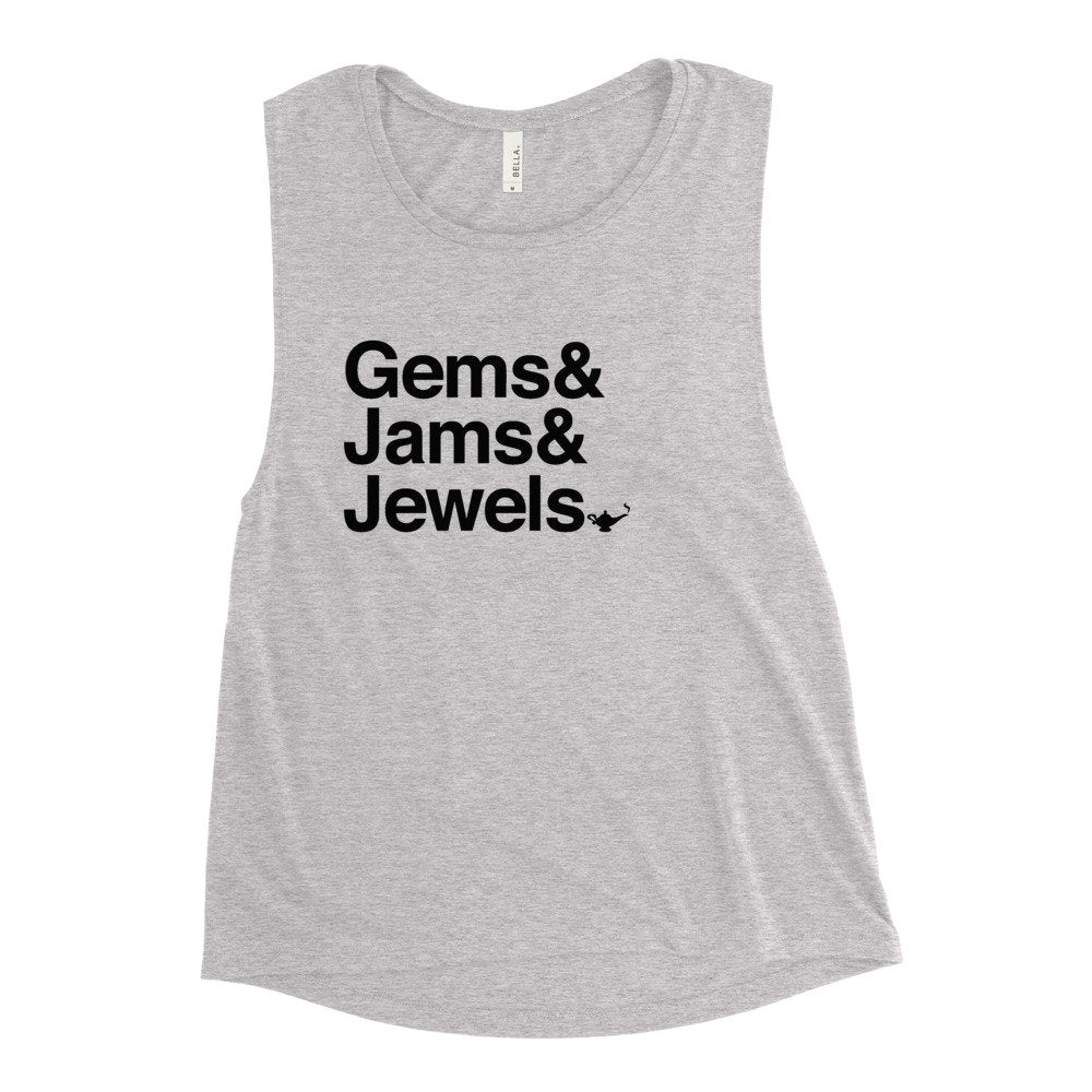 Aladdin Gems Jams Jewels Ladies’ Muscle Tank