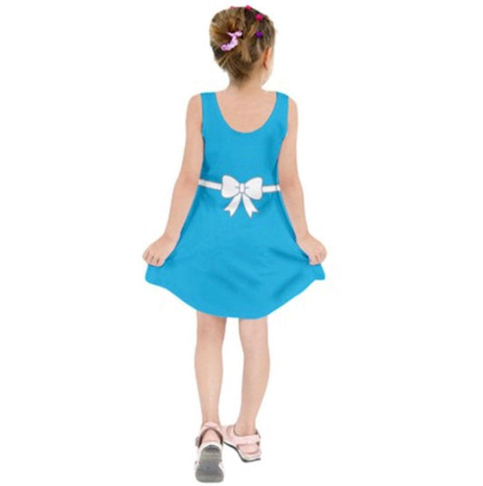 Kid's Alice in Wonderland Inspired Sleeveless Dress