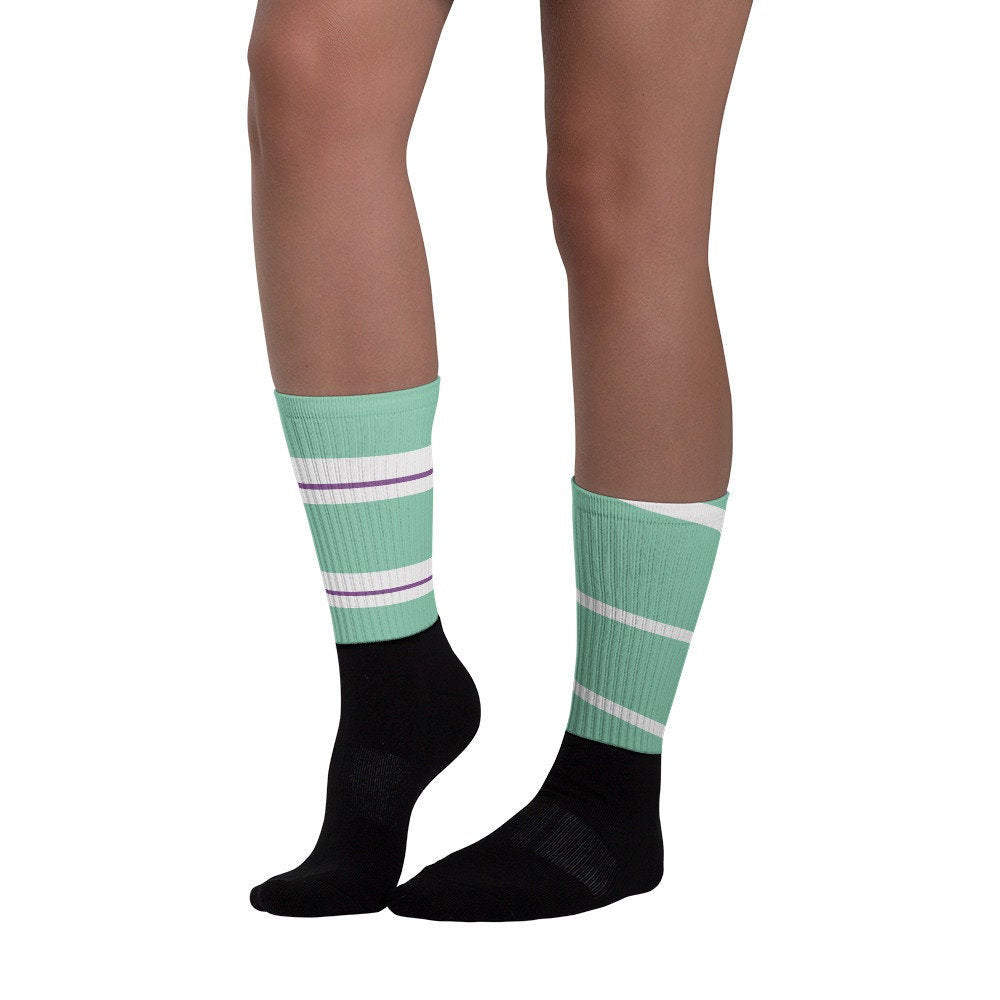 Vanellope Von Schweetz Wreck-It Ralph Inspired Socks