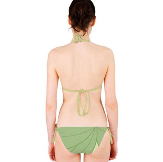 Tiana Princess and The Frog Inspired Two Piece Bikini