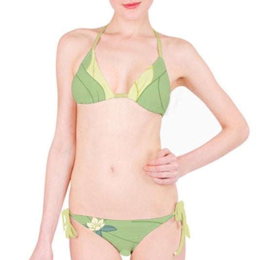 Tiana Princess and The Frog Inspired Two Piece Bikini
