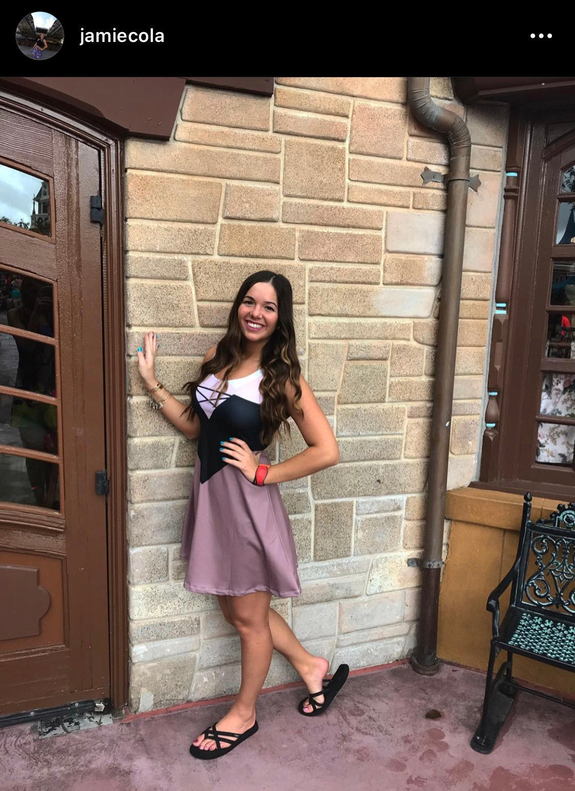 Briar Rose Sleeping Beauty Inspired Sleeveless Dress