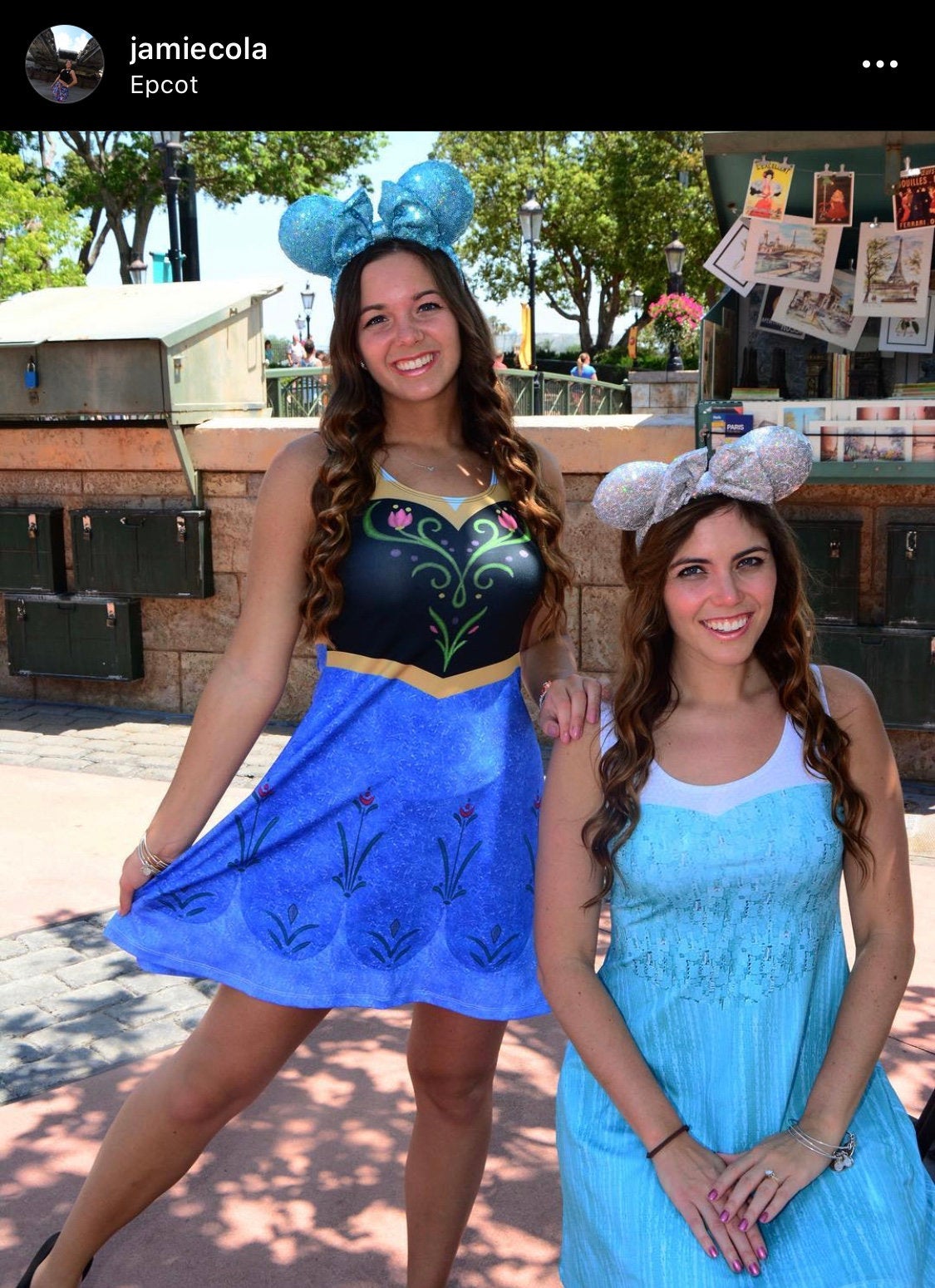 Anna Frozen Inspired Sleeveless Dress