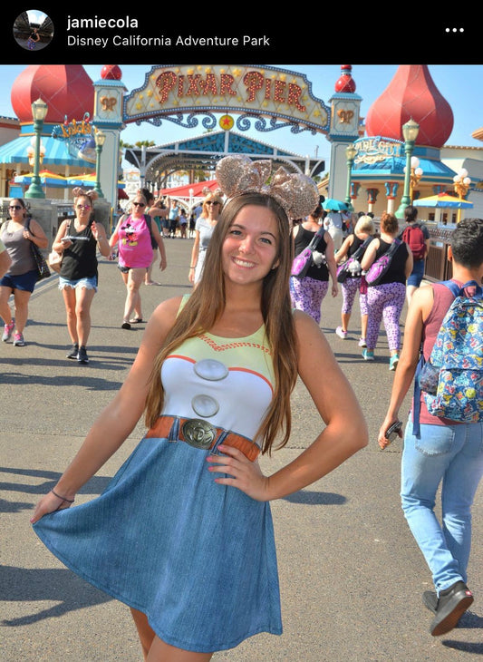 Jessie Toy Story Inspired Sleeveless Dress
