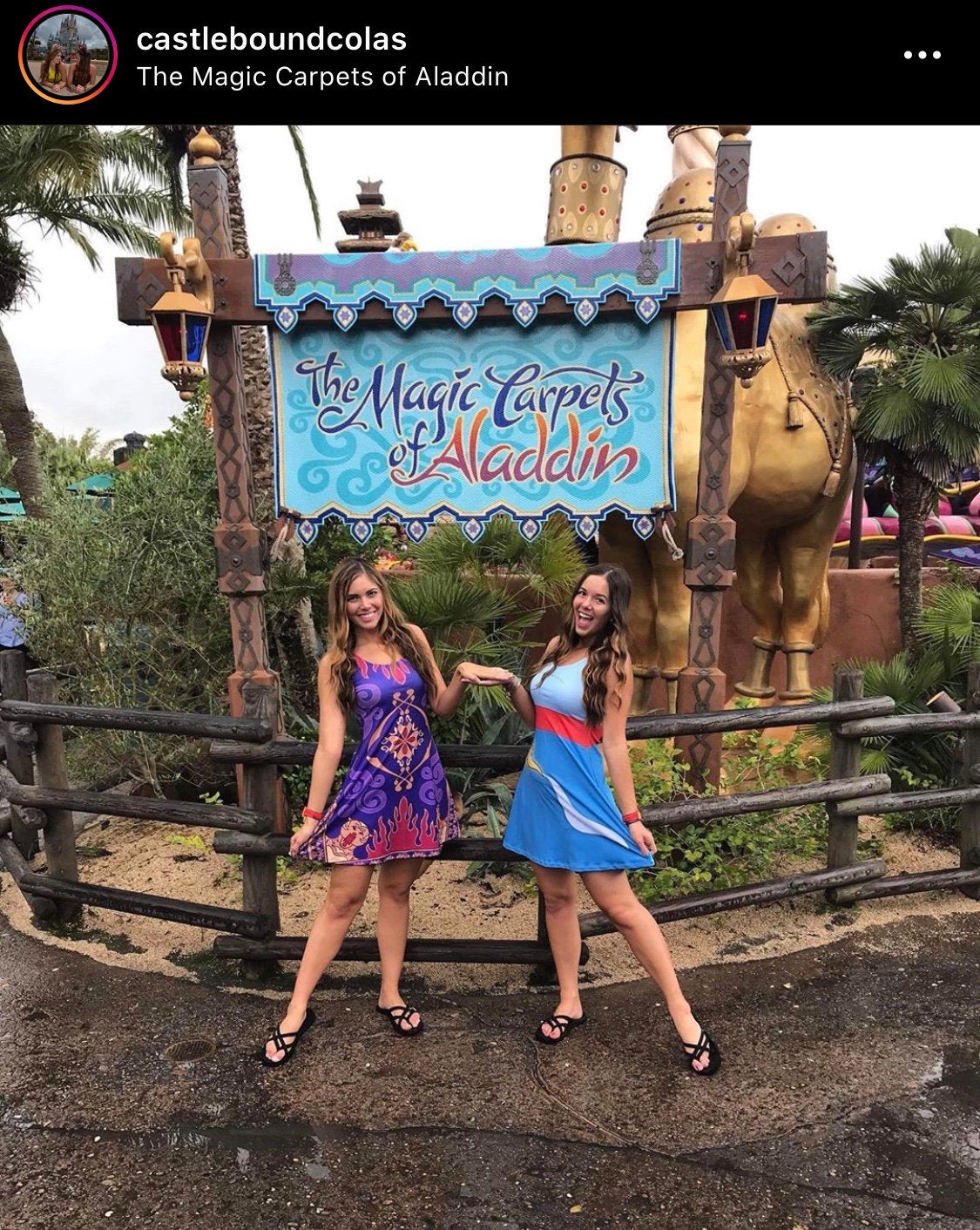 Magic Carpet Aladdin Inspired Sleeveless Dress