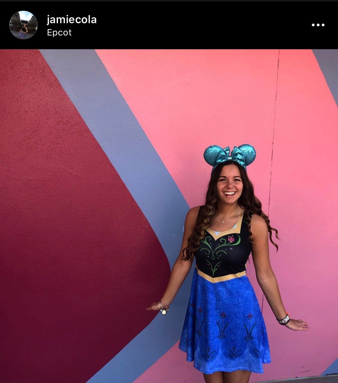 Anna Frozen Inspired Sleeveless Dress